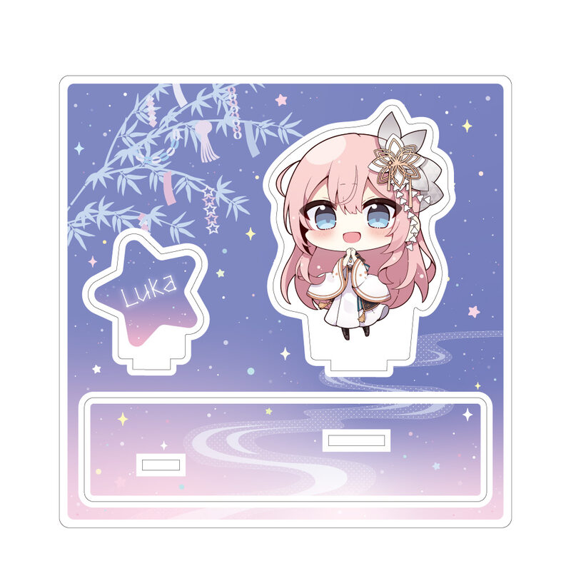 (PO) Hatsune Miku Akihabara Festival 2024 Mini Character Acrylic Diorama Tanabata Ver. Megurine Luka Image_1