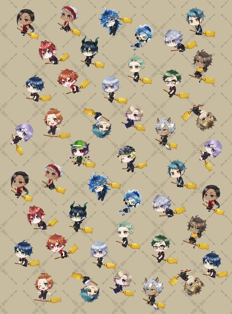 (PO) Disney Twisted Wonderland Flying Sheet Collection Vol. 2 [BOX] Image_13