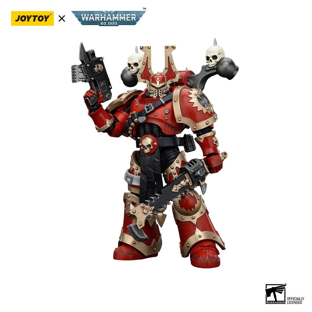 (PO) Joytoy Warhammer 40k - World Eaters Khorne Berzerker 2