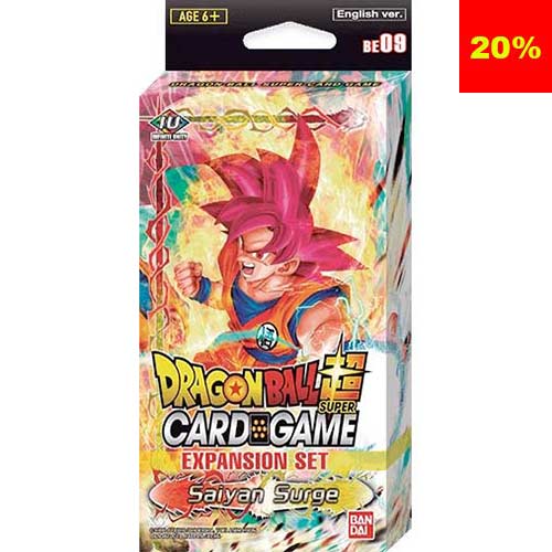 Dragonball Super BE09 Expansion set - Saiyan Surge