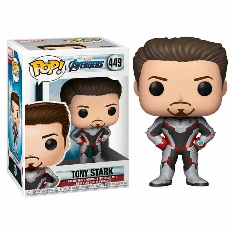 Funko POP Marvel #449 - Avengers: End Game Tony Stark QR Suit