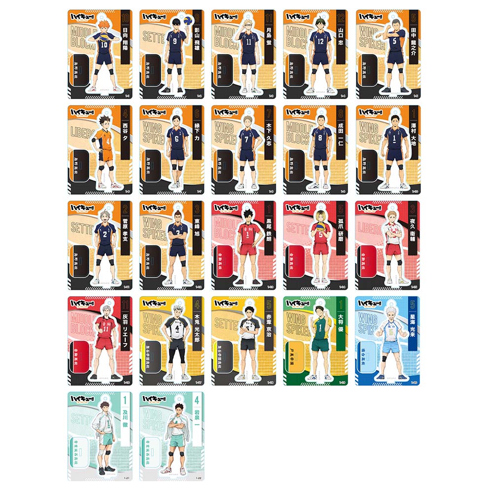 Haikyu! To The Top Mini Acrylic Stand Collection A [BOX]