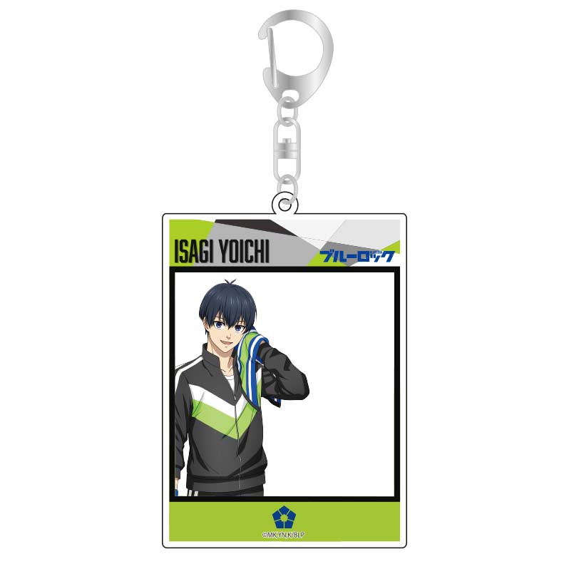 Blue Lock Photo Acrylic Key Chain - Isagi Yoichi (sign)