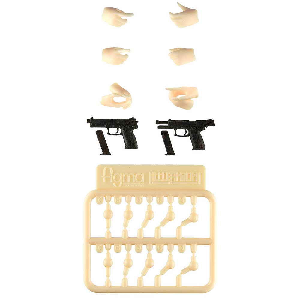 (PO) LittleArmory LAOP12: figma Hands for Guns 2 - Handgun Set