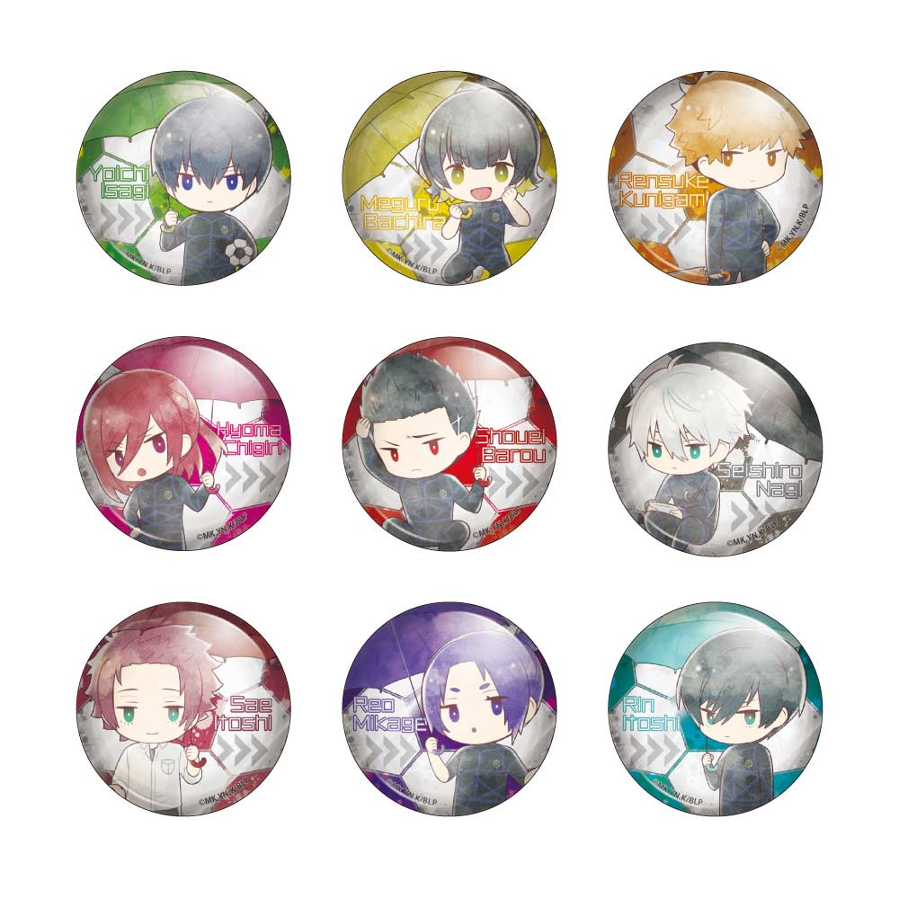 Blue Lock Kasakko Metal Can Badge [BOX]