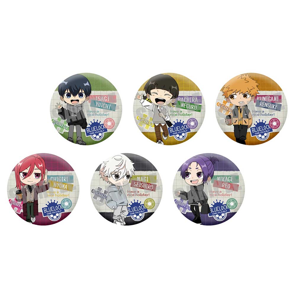 Blue Lock Trading Matte Can Badge Holiday Ver. [BOX]