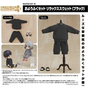 (PO) Nendoroid Doll Outfit Set Sweatshirt and Sweatpants (Black)