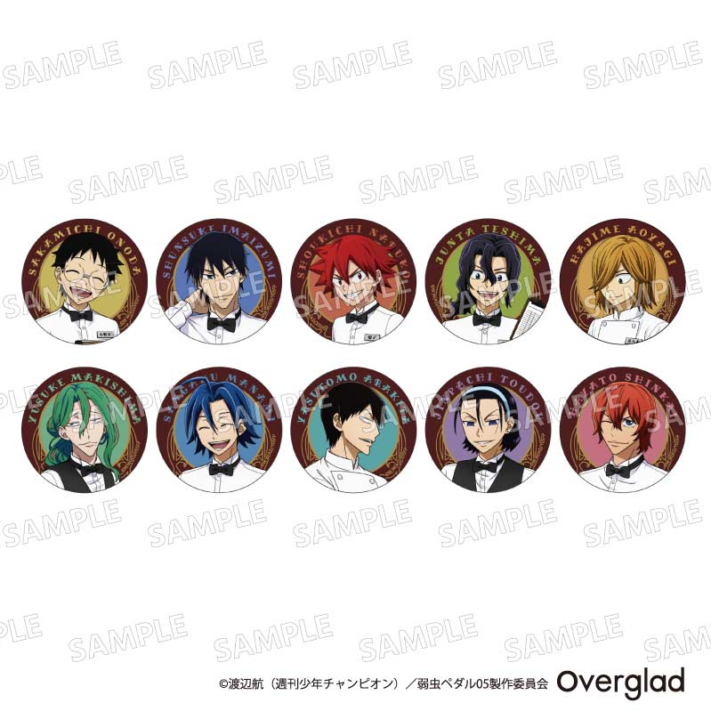 (PO) Yowamushi Pedal LIMIT BREAK Trading Can Badge Jun-kissa Ver. [BOX]