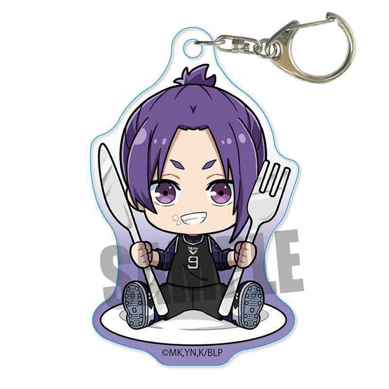 Gochi Chara Acrylic Key Chain Blue Lock - Mikage Reo