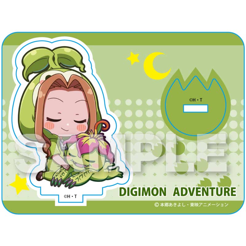 Digimon Adventure Series GyaoColle Mini Character Stand - Mimi & Palmon