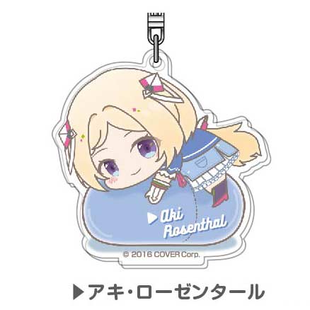 Acrylic Key Chain Hololive Hug Meets Vol. 2 02 Aki Rosenthal