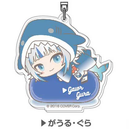 Acrylic Key Chain Hololive Hug Meets Vol. 2 09 Gawr Gura