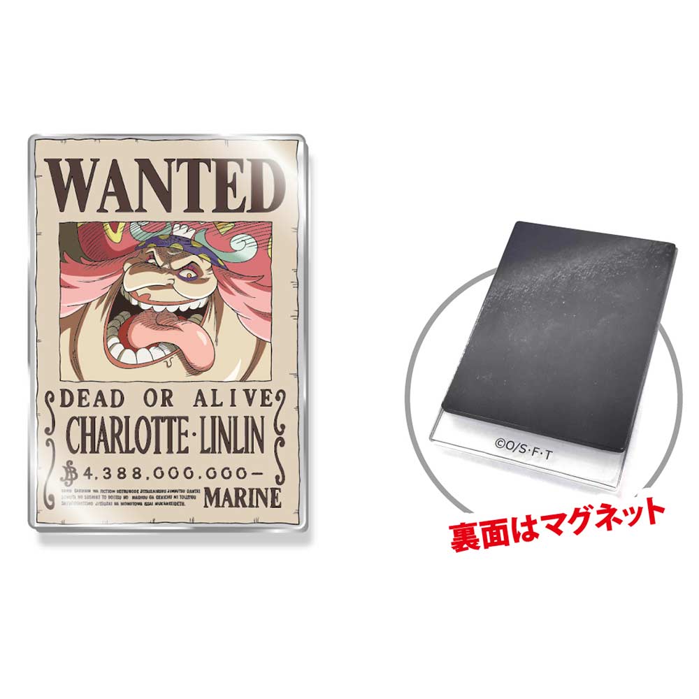 One Piece Acrylic Wanted Poster Magnet Vol. 2 Big Mom