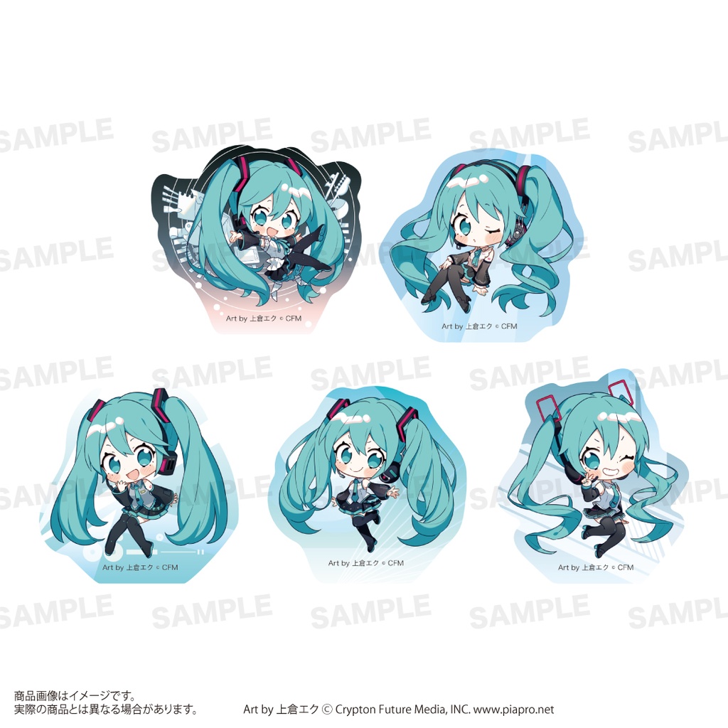 Hatsune Miku Happy 16th Birthday Trading Acrylic Block [BOX]