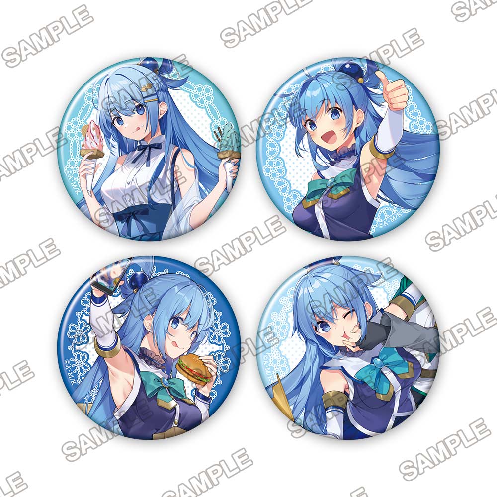 (PO) KonoSuba Birthday Celebration 2023 Can Badge Set