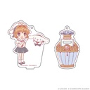 (PO) Cardcaptor Sakura x Sanrio Characters Acrylic Stand Key Chain Perfume Ver. Sakura x Cinnamoroll