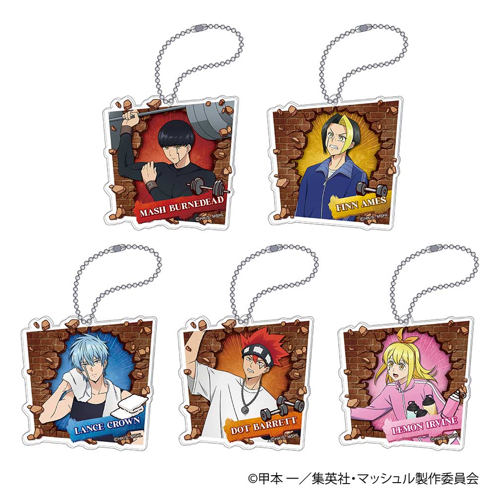 Mashle: Magic and Muscles Acrylic Key Chain Collection [BOX]