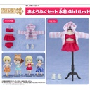 (PO) Nendoroid Doll Outfit Set Swimsuit Boy Girl (Red)