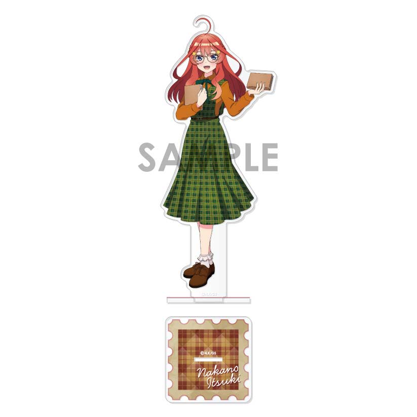 The Quintessential Quintuplets Specials Acrylic Stand British Style - Nakano Itsuki