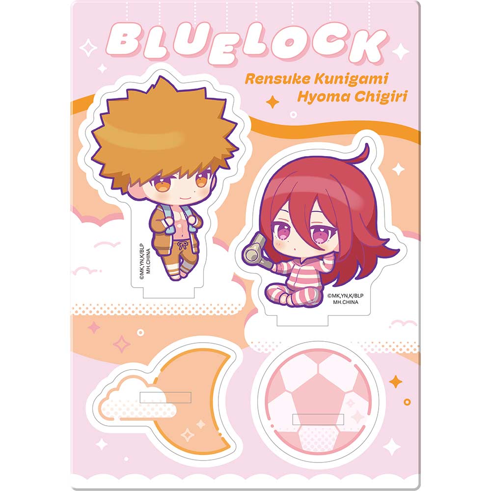Acrylic Stand BuddyColle Blue Lock Good Night Ver. B Kunigami Rensuke & Chigiri Hyoma