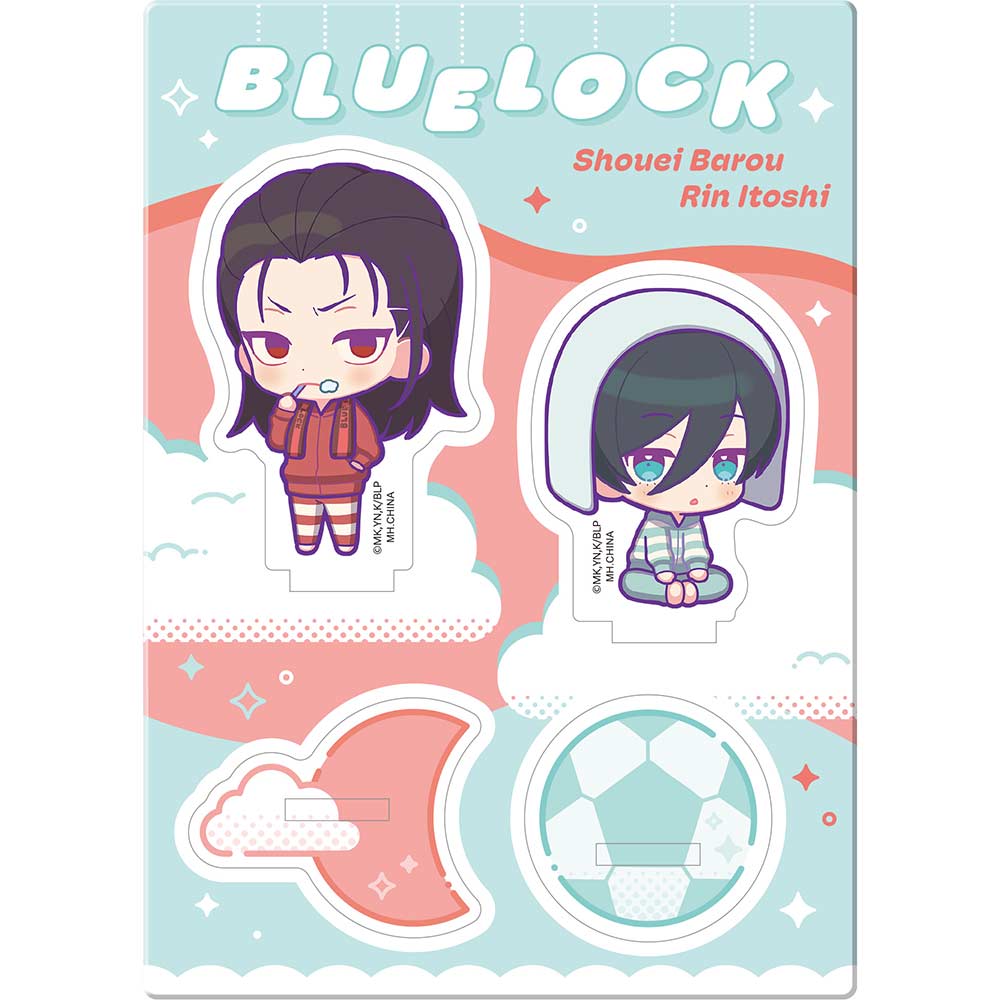 Acrylic Stand BuddyColle Blue Lock Good Night Ver. D Barou Shouei & Itoshi Rin
