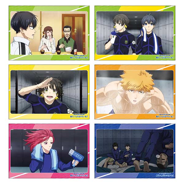 Blue Lock Postcard Set Additional Time Scenes 1