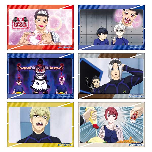 Blue Lock Postcard Set Additional Time Scenes 6