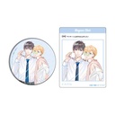 (PO) Can Badge & Acrylic Card Set Kono Amairo Works 01 Waru / Yankee Gap Moe Megane BL Fair (Original Illustration)