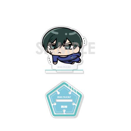 Blue Lock Mini Chara Acrylic Stand Break Time Vol. 2 Itoshi Rin