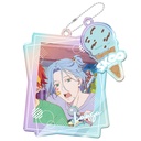 SK8 the Infinity Hologram Acrylic Key Chain B Langa