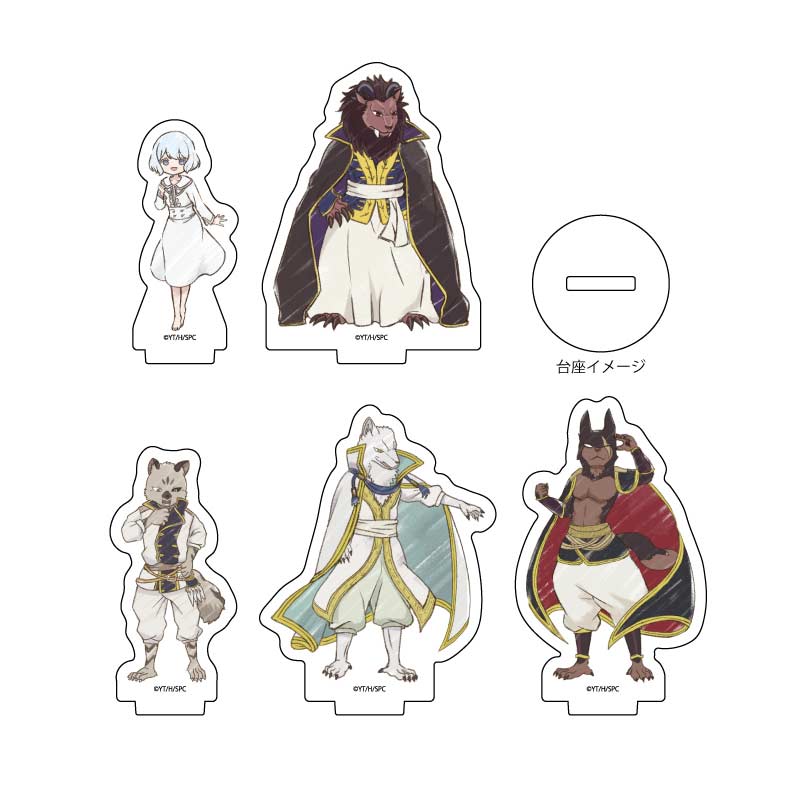 (PO) Acrylic Petit Stand Sacrificial Princess and the King of Beasts 01 Graff Art Illustration [BOX]