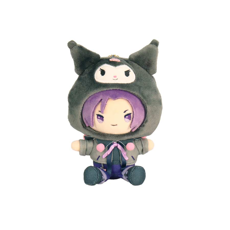 Blue Lock x Sanrio Characters Munyugurumi Mascot Mikage Reo x Kuromi