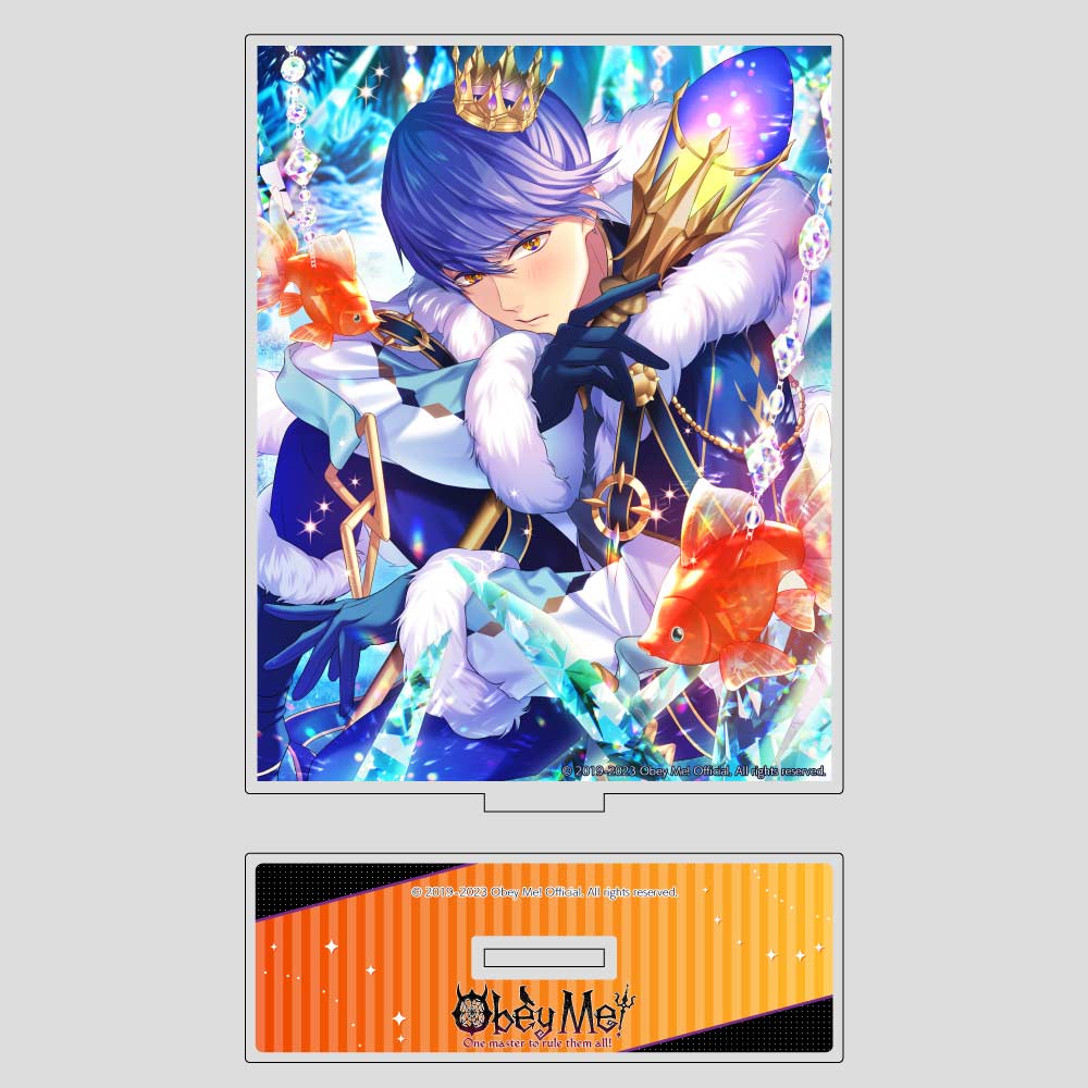 Obey Me! Acrylic Panel Stand Leviathan The Ice King