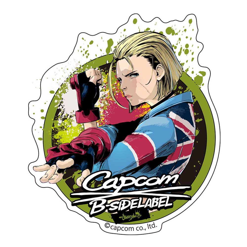 (PO) Capcom x B-Side Label Sticker Street Fighter 6 - Cammy