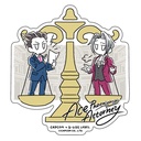 Capcom x B-Side Label Sticker CAPCOM 40th Ace Attorney