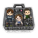 Capcom x B-Side Label Sticker CAPCOM 40th Resident Evil