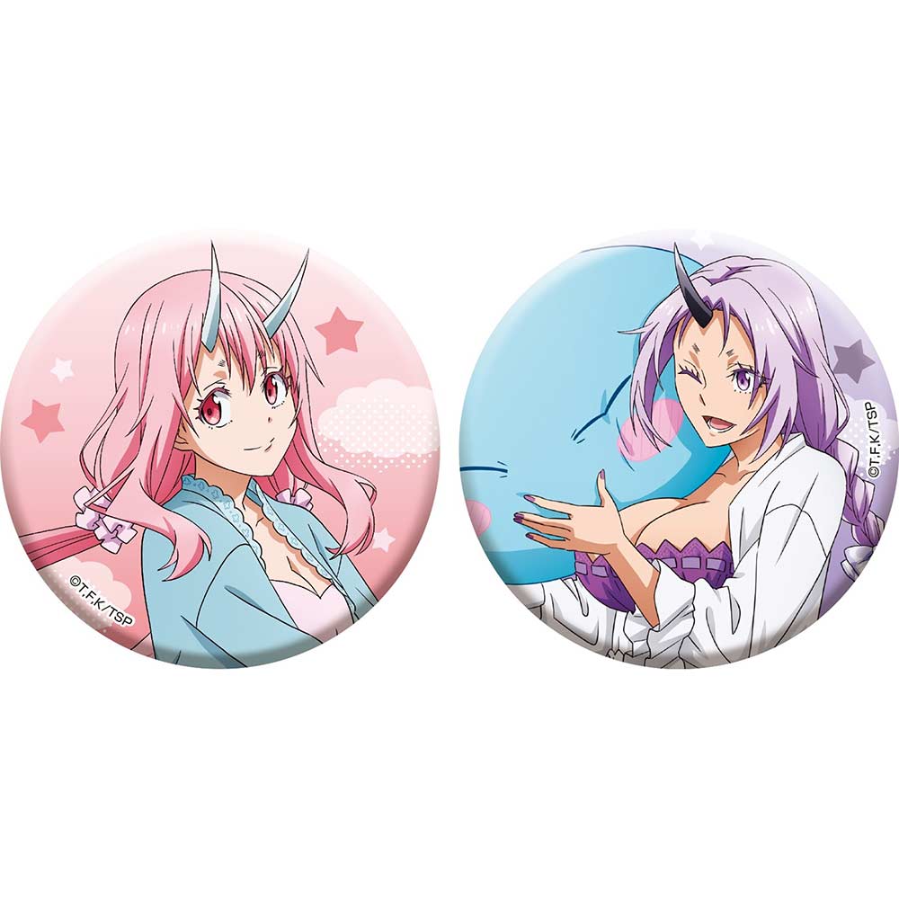 (PO) That Time I Got Reincarnated as a Slime Original Illustration Can Badge Set Room Wear Ver. B