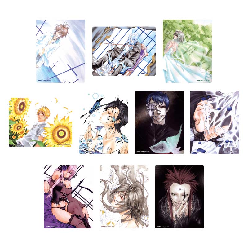 Acrylic Card Monochrome Factor 01 Official Illustration [BOX]