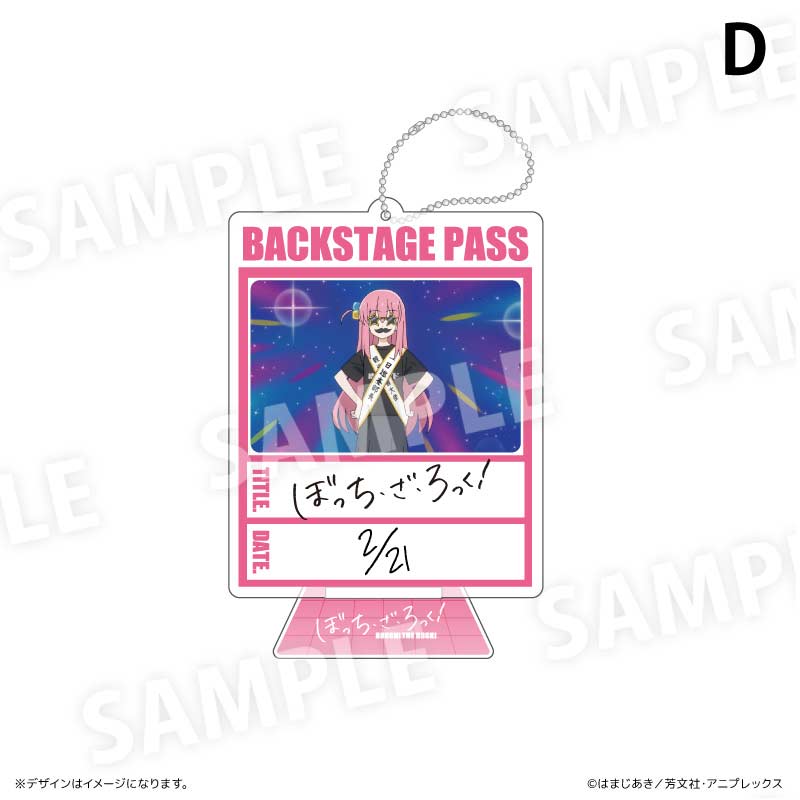 (PO) Bocchi the Rock! Acrylic Stand Key Chain D