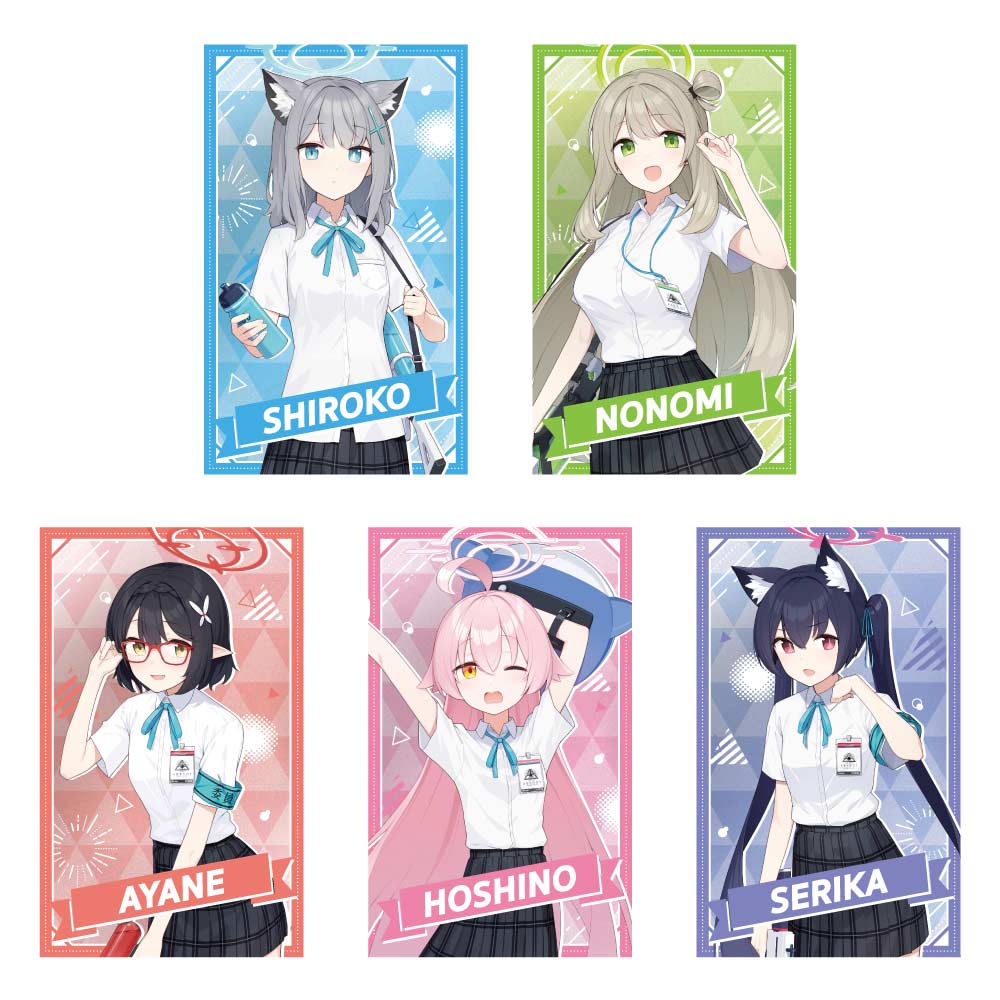 (PO) Blue Archive Trading Original Illustration Metal Card [BOX]
