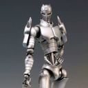 (PO) Super Action Statue JoJo's Bizarre Adventure Part III - Silver Chariot (Re-issue)