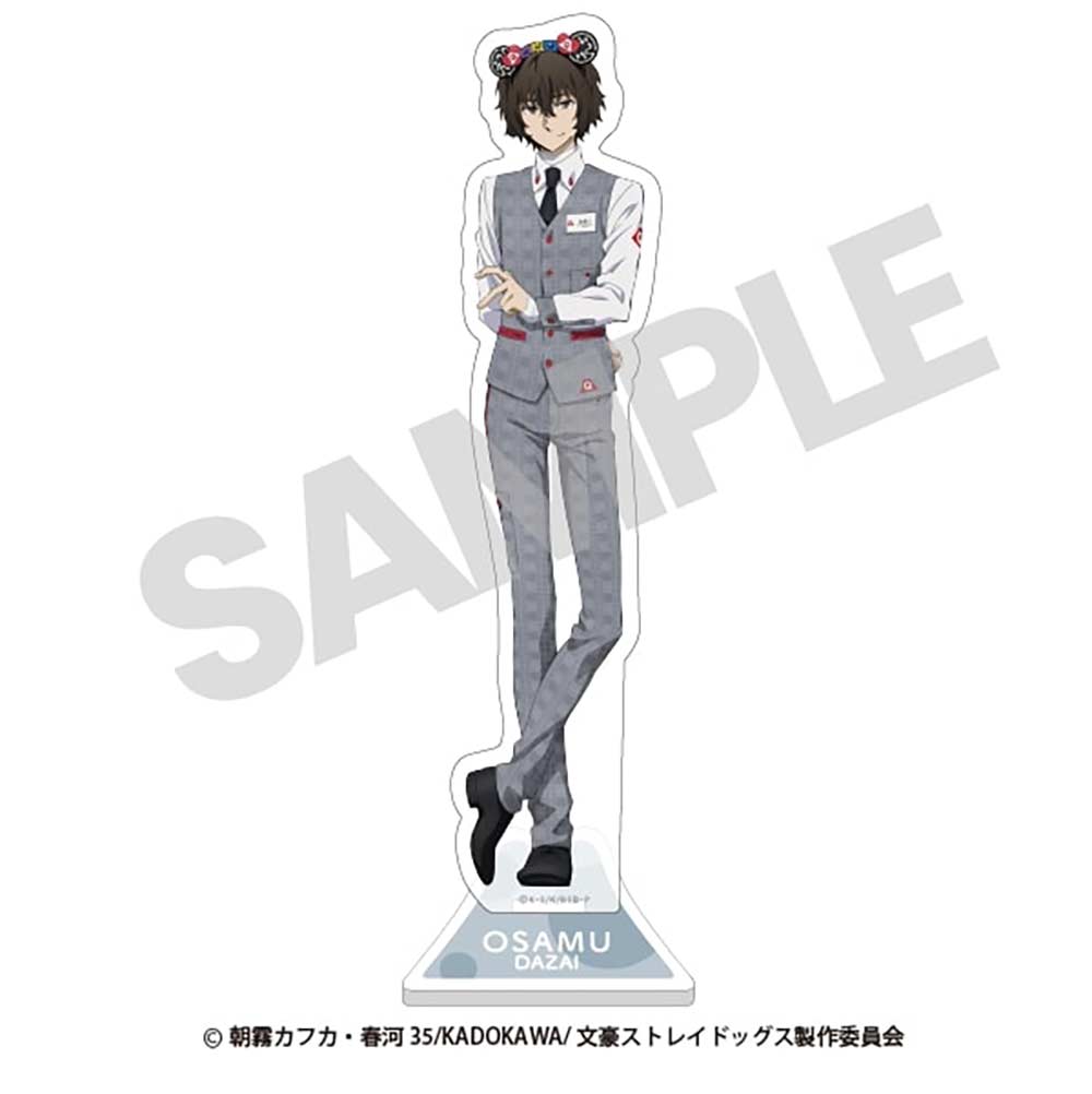 Bungo Stray Dogs Original Illustration Acrylic Stand Dazai Osamu Fuji-Q Highland