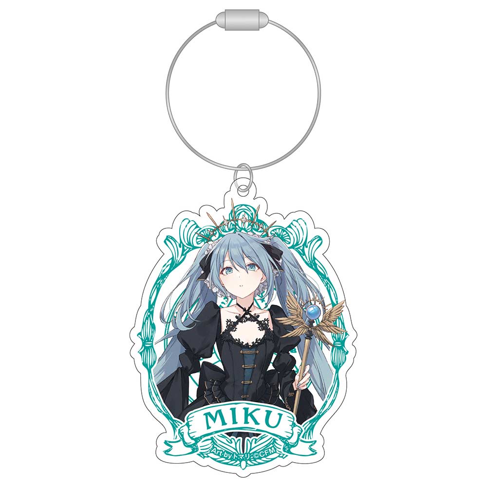 Hatsune Miku Series Wire Acrylic Key Chain Wizard A Hatsune Miku
