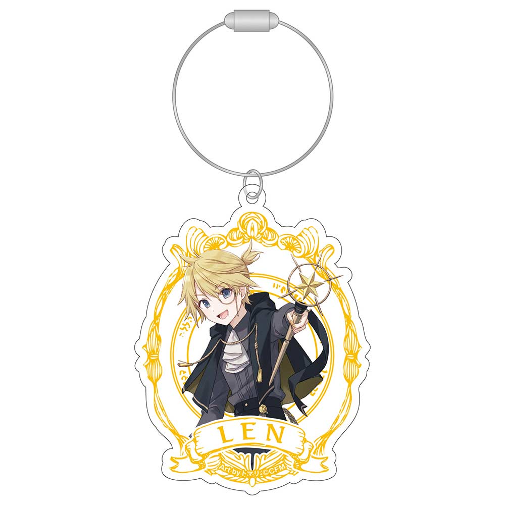 Hatsune Miku Series Wire Acrylic Key Chain Wizard C Kagamine Len