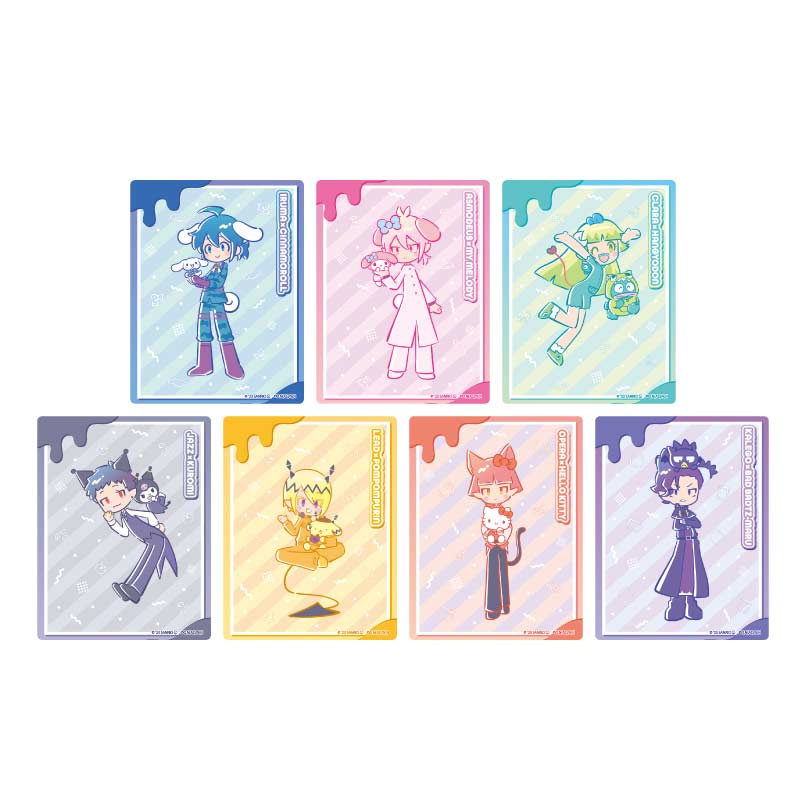 Acrylic Card Welcome to Demon School! Iruma-kun x Sanrio Characters 01 Original Illustration [BOX]