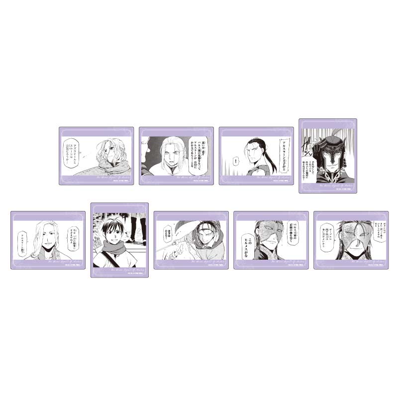 (PO) Acrylic Card The Heroic Legend of Arslan 01 Official Illustration [BOX]