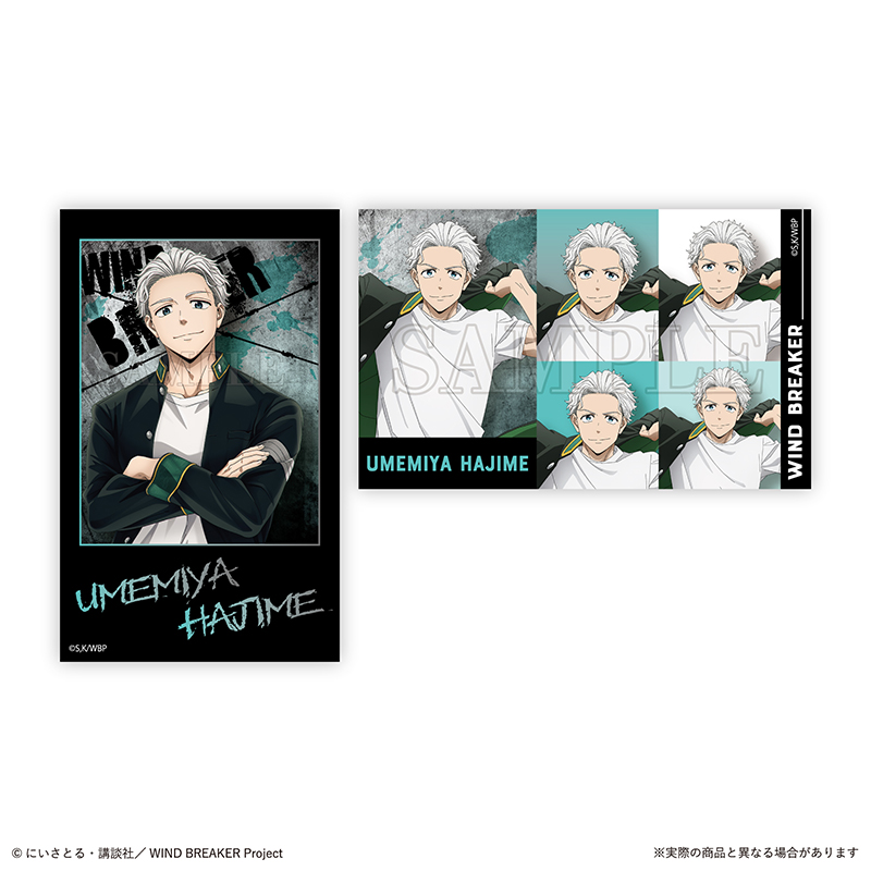 (PO) Wind Breaker Smaroid (Instax Style Bromide) Umemiya Hajime