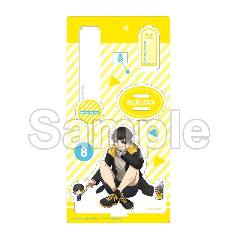 Blue Lock Acrylic Stand Props Eating Around Bachira Meguru