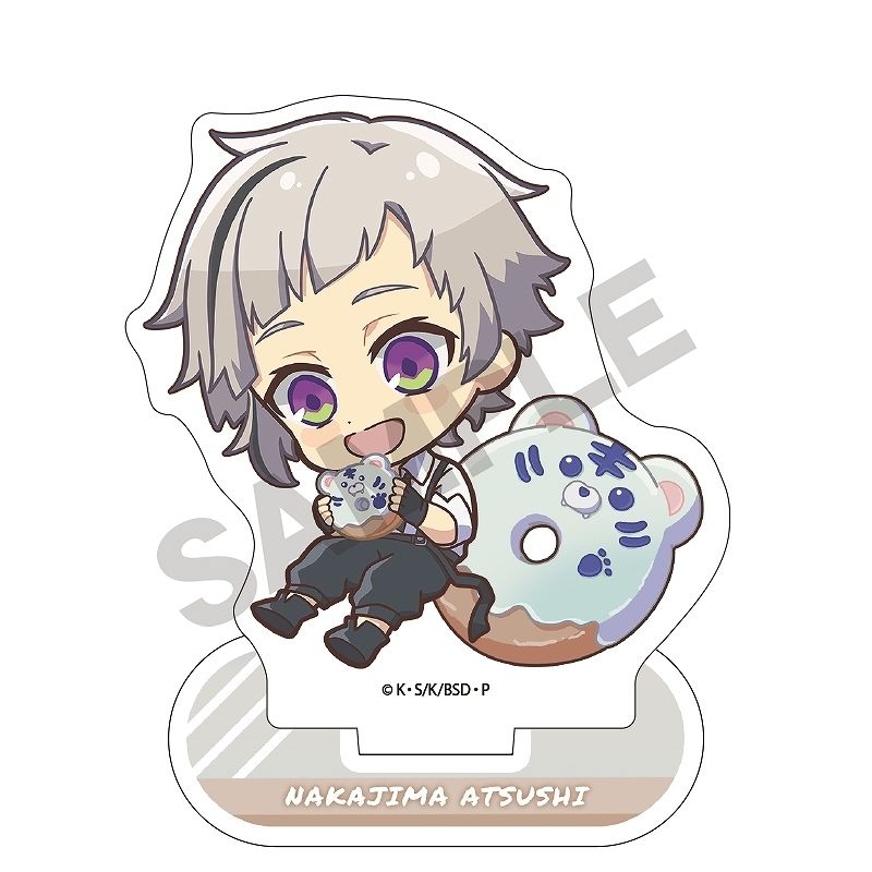 (PO) Bungo Stray Dogs Acrylic Stand Nakajima Atsushi Chara Peko Donut