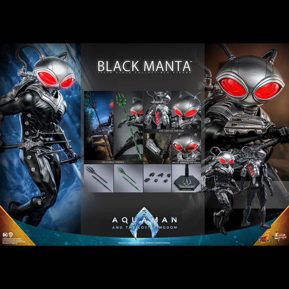 (PO) Movie Masterpiece Series MMS739 - Aquaman and the Lost Kingdom - Black Manta